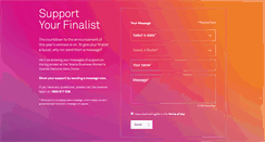 Desktop Screenshot of finalists.telstrabusinesswomensawards.com